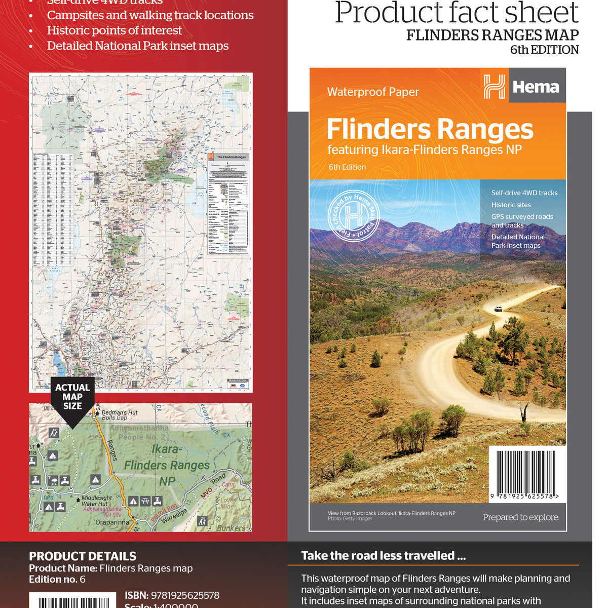Flinders Ranges Map – Big Lap Bible
