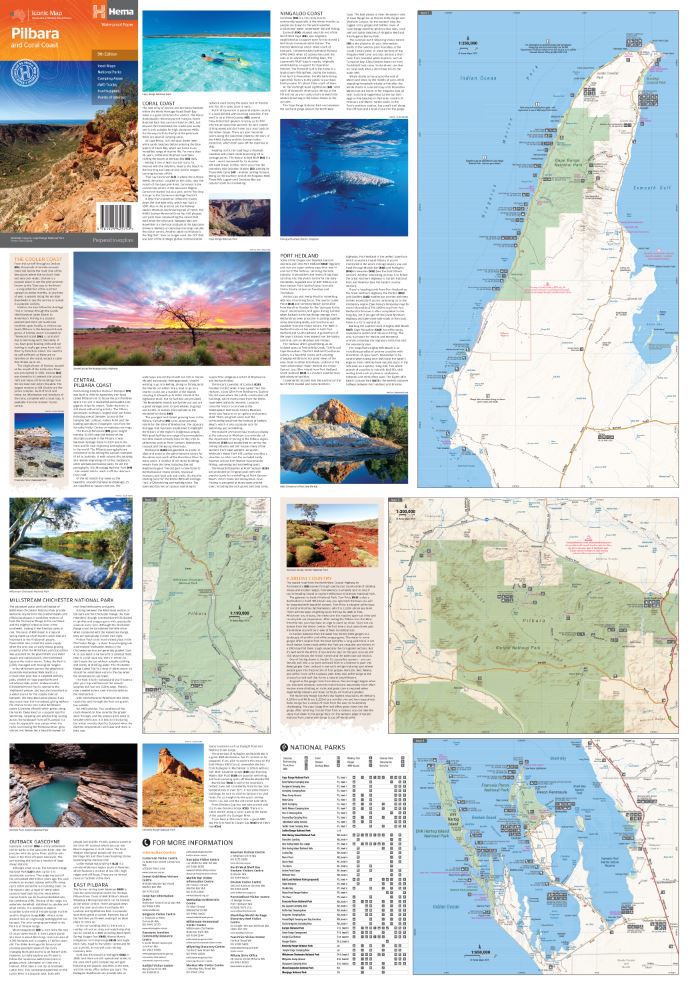 Pilbara & Coral Coast Map