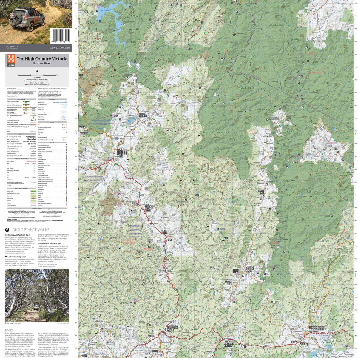 The Victorian High Country Map – Big Lap Bible
