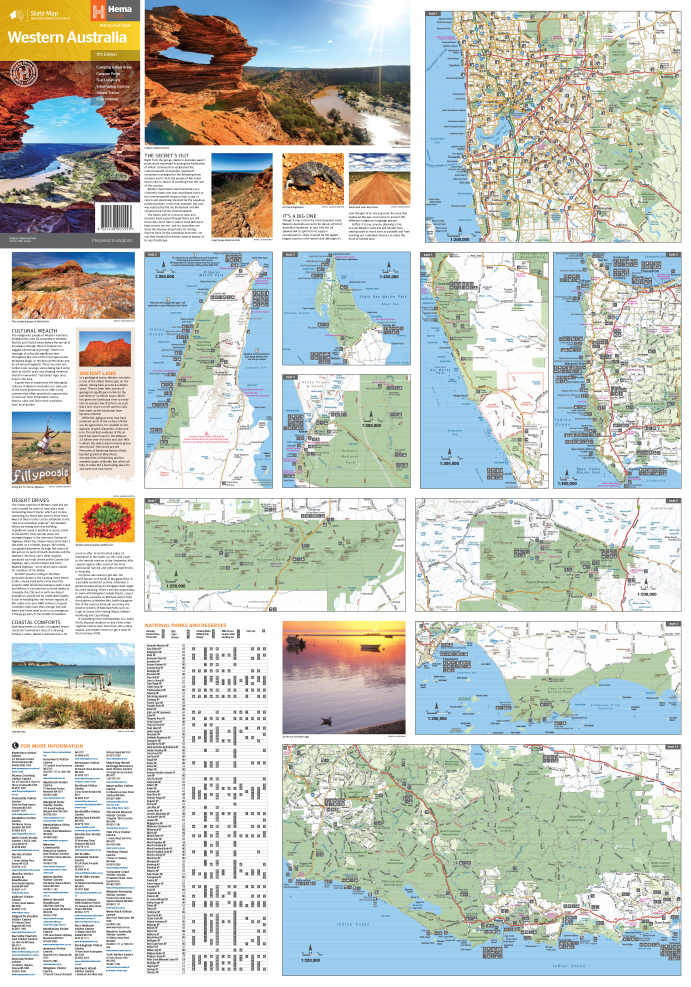 Western Australia State Map