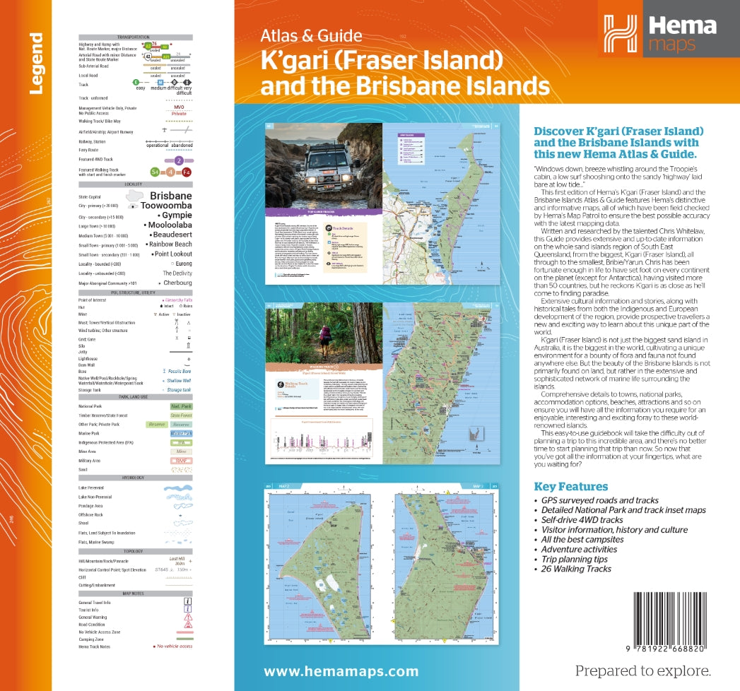 K'gari (Fraser Island) Atlas & Guide