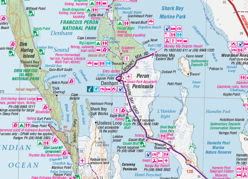 Mid West Western Australia Map