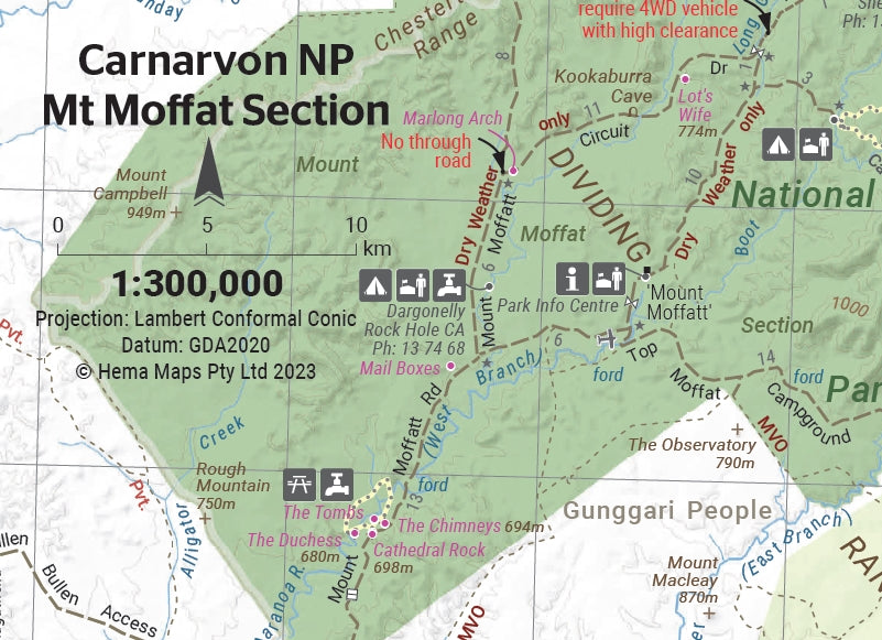 Outback Queensland Map