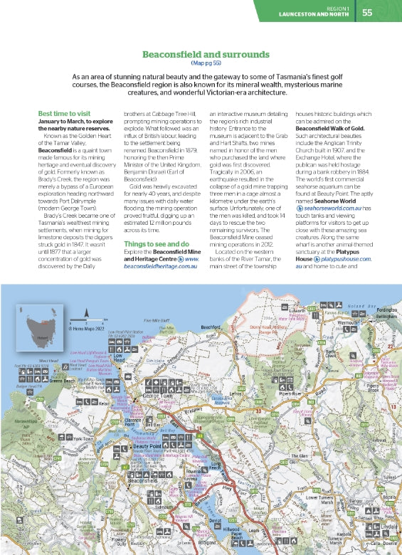 Tasmania Atlas & Guide