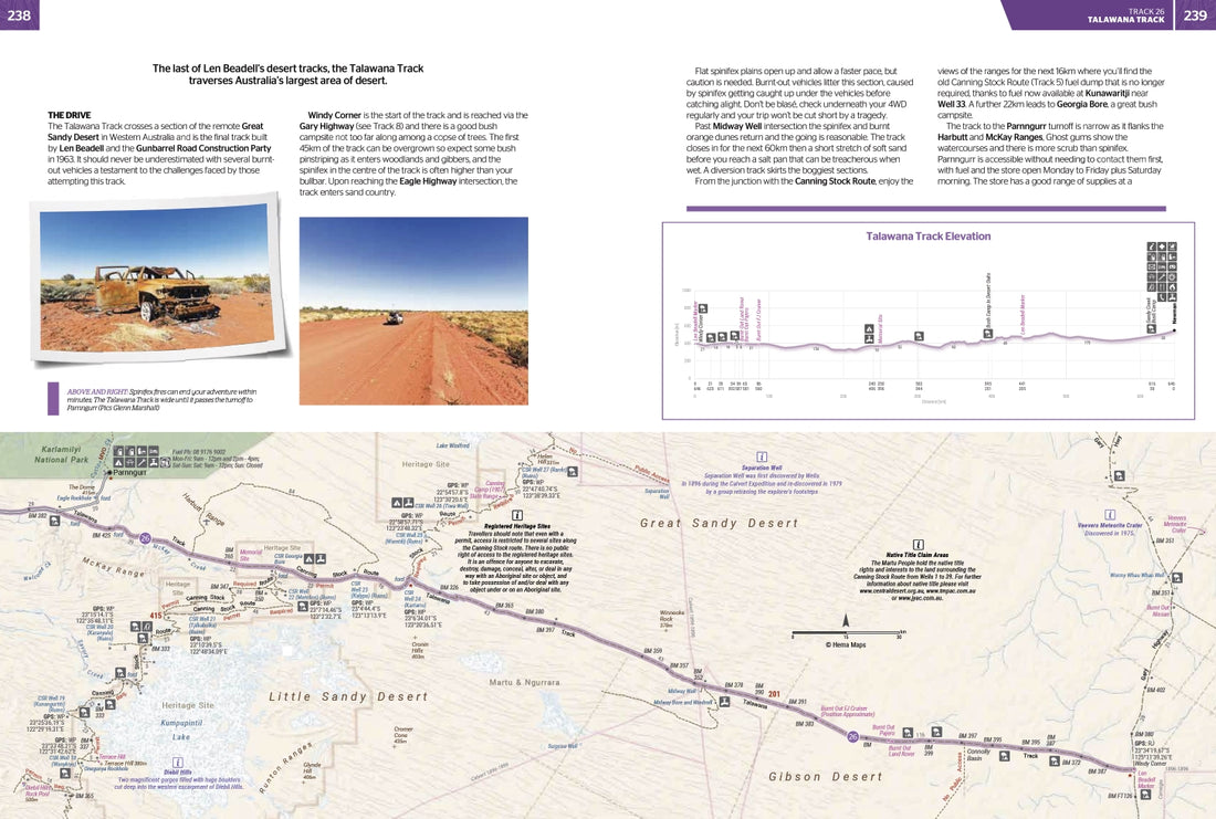 Great Desert Tracks Atlas & Guide