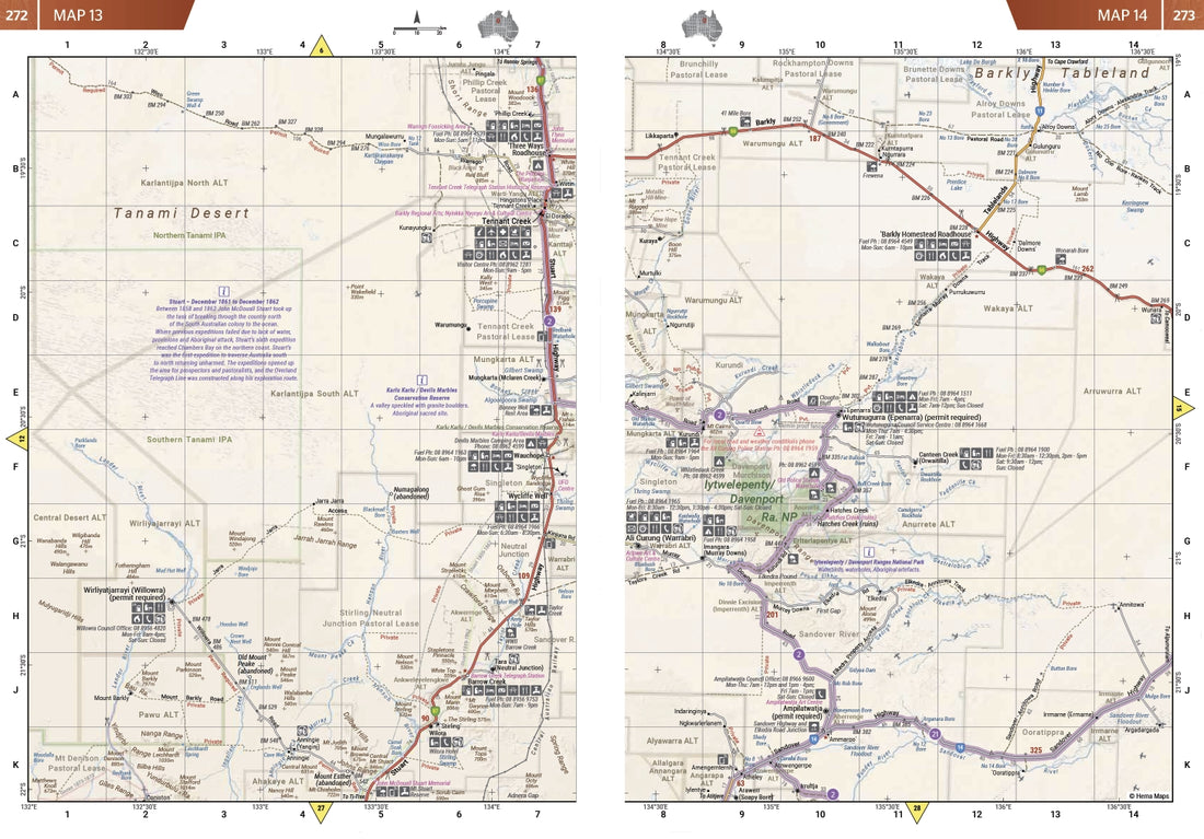 Great Desert Tracks Atlas & Guide