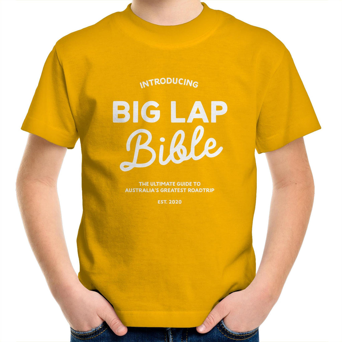 Big Lap Bible Badge - Kids Tee