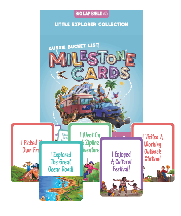 Aussie Bucket List Milestone Cards