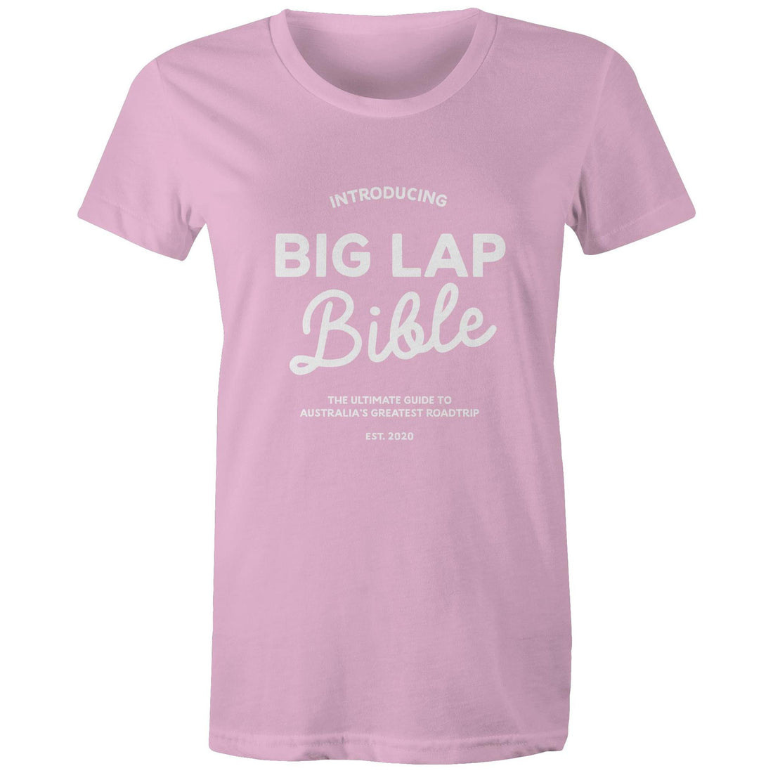 Women's Big Lap Bible Tshirt - BLB Badge