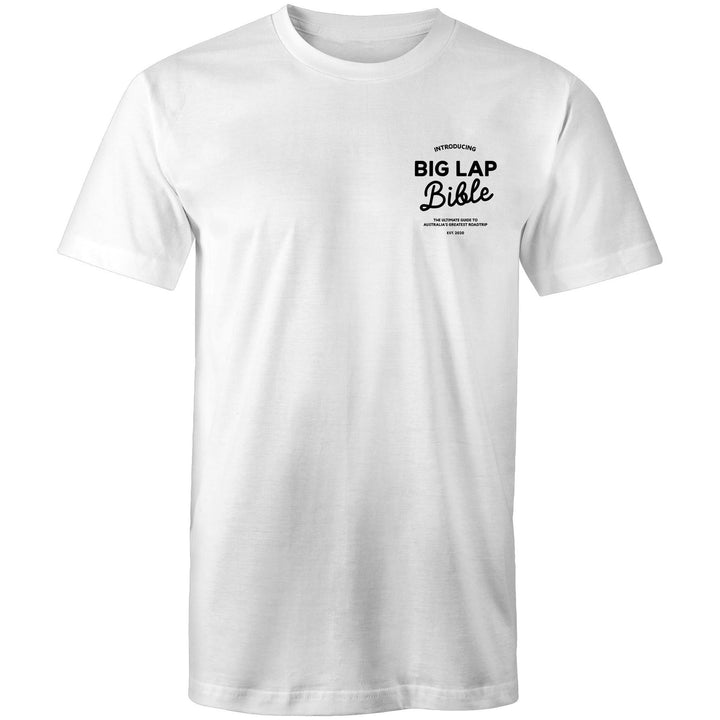 Big Lap Bible Badge - Mens Tee