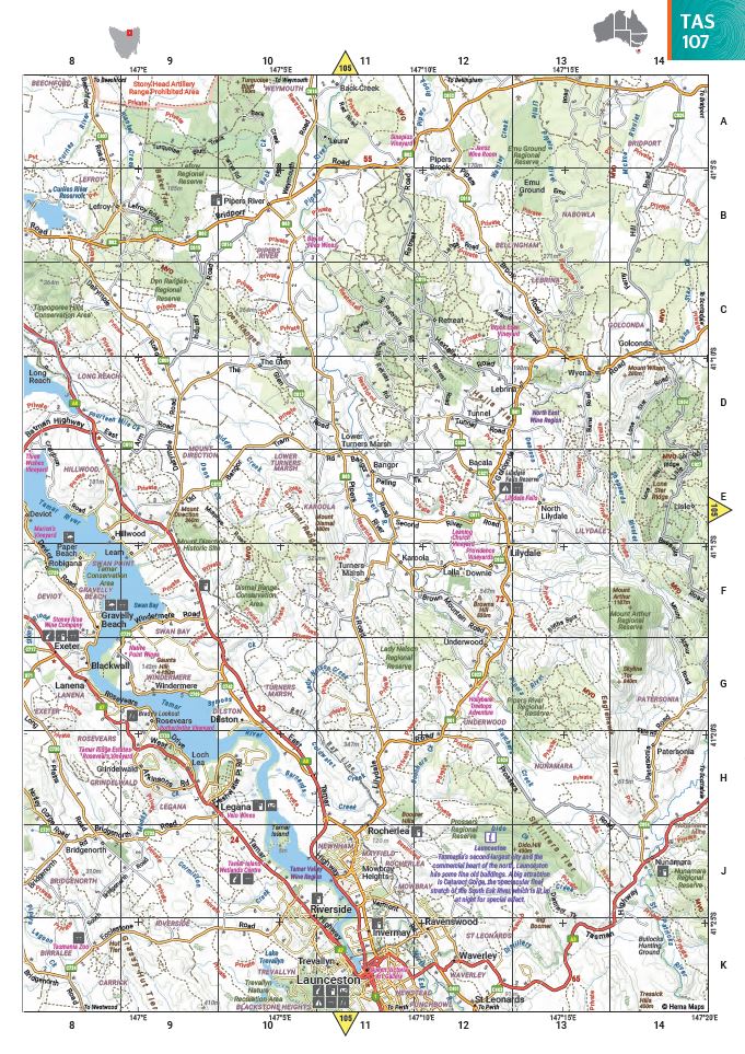 Australia Road & 4WD Easy Read Atlas - 292 x 397mm