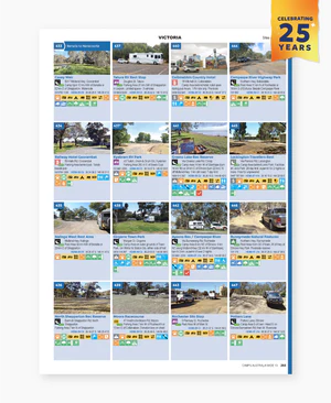 Camps 13 Easy to Read, Campsite photos and larger maps (B4)