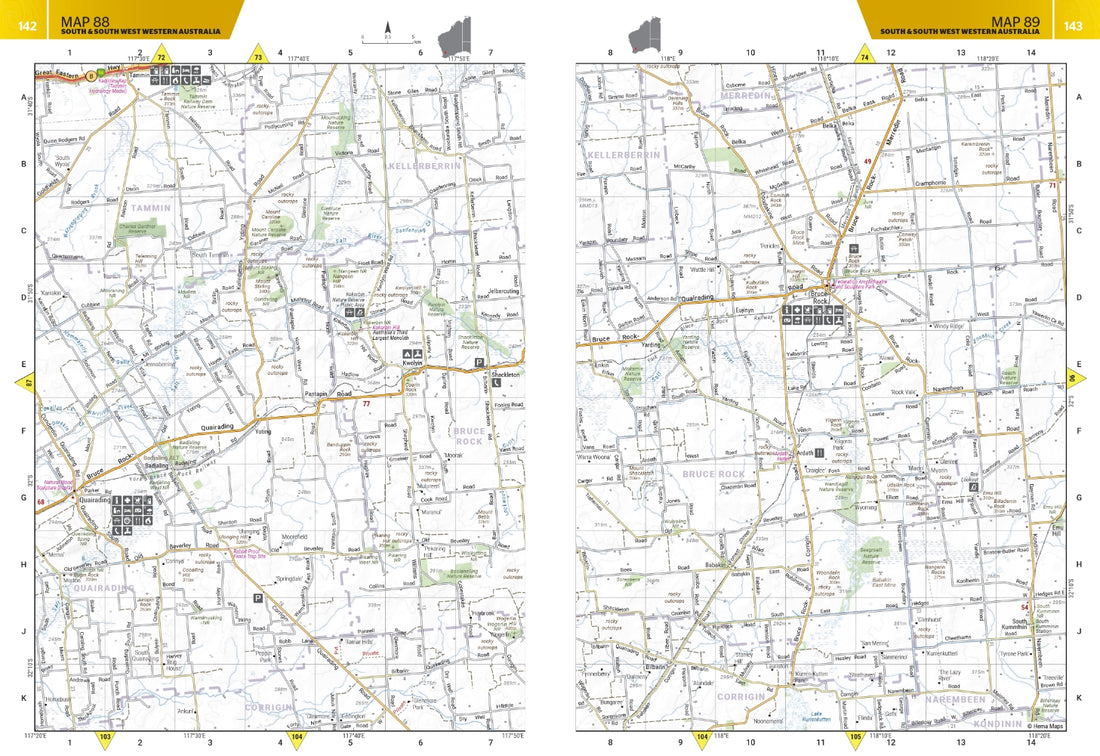 Western Australia Road & 4WD Track Atlas