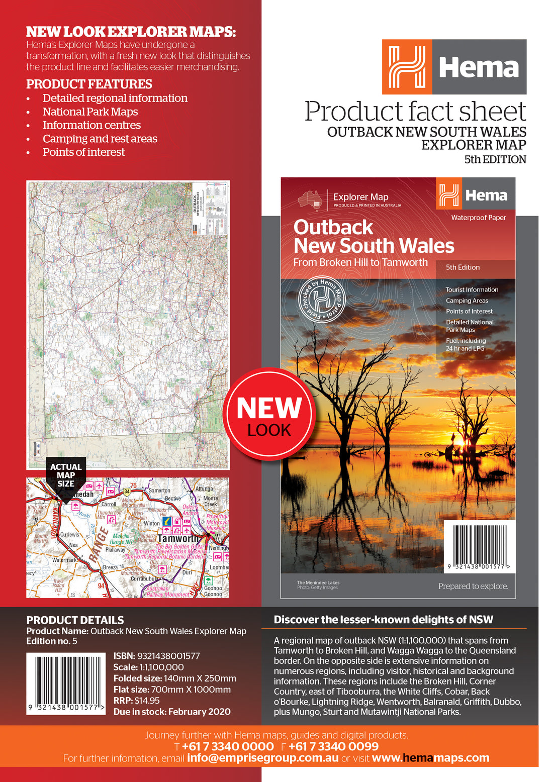 Outback New South Wales Map