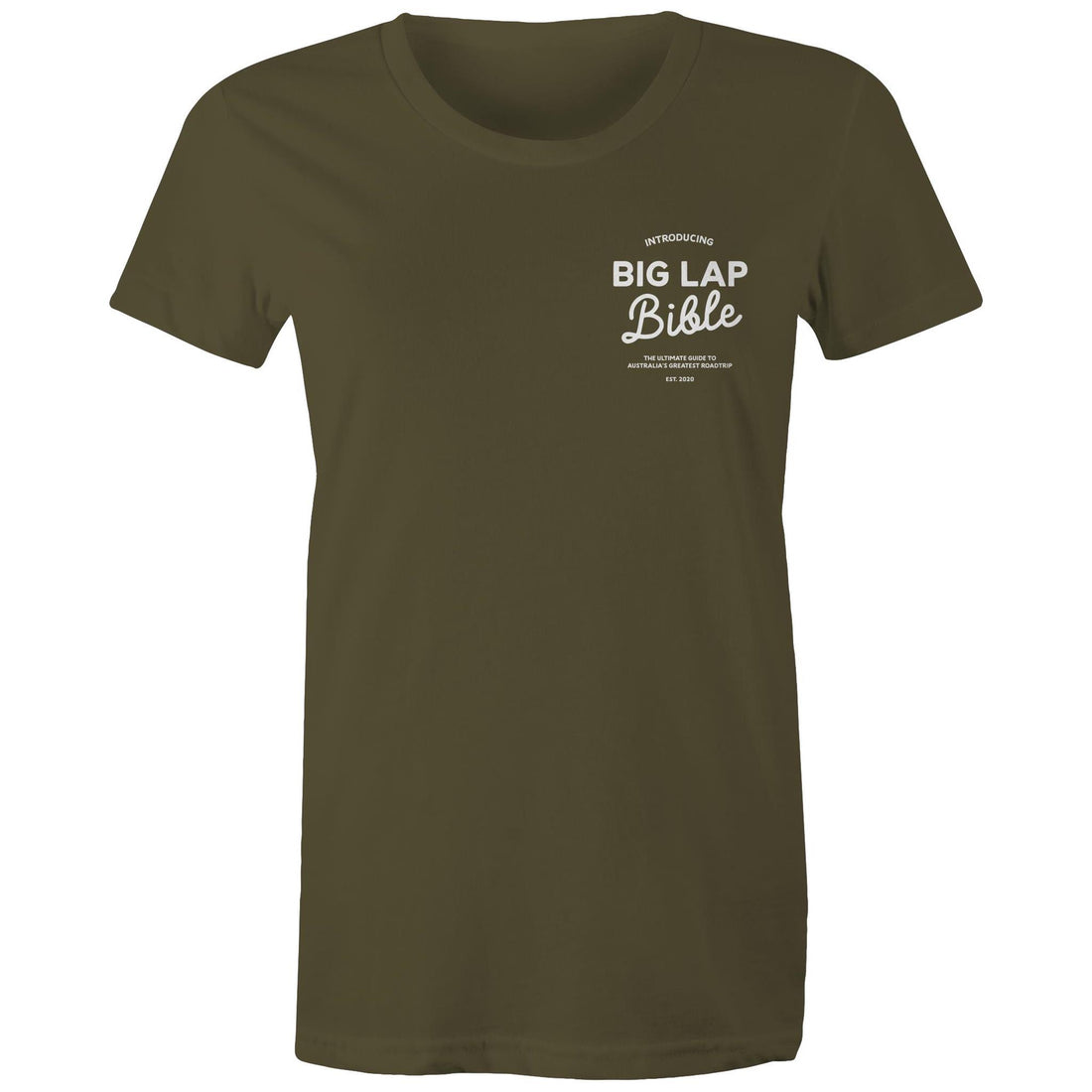 Big Lap Bible Badge - Women's Tee