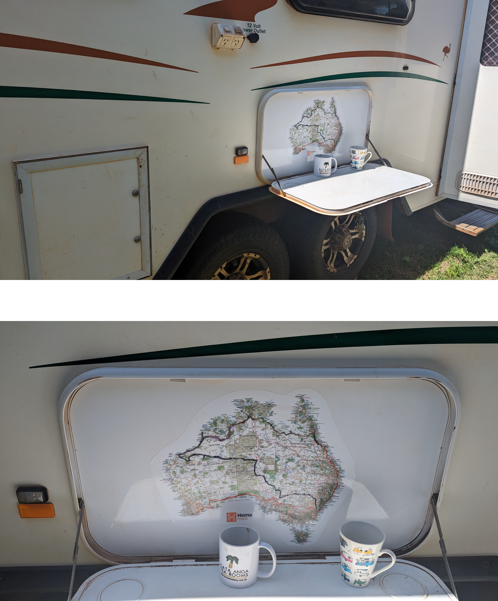 Hema Sticker Map (440mm x 370mm)