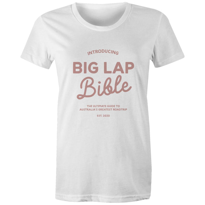 Women's Big Lap Bible Tshirt - BLB Badge