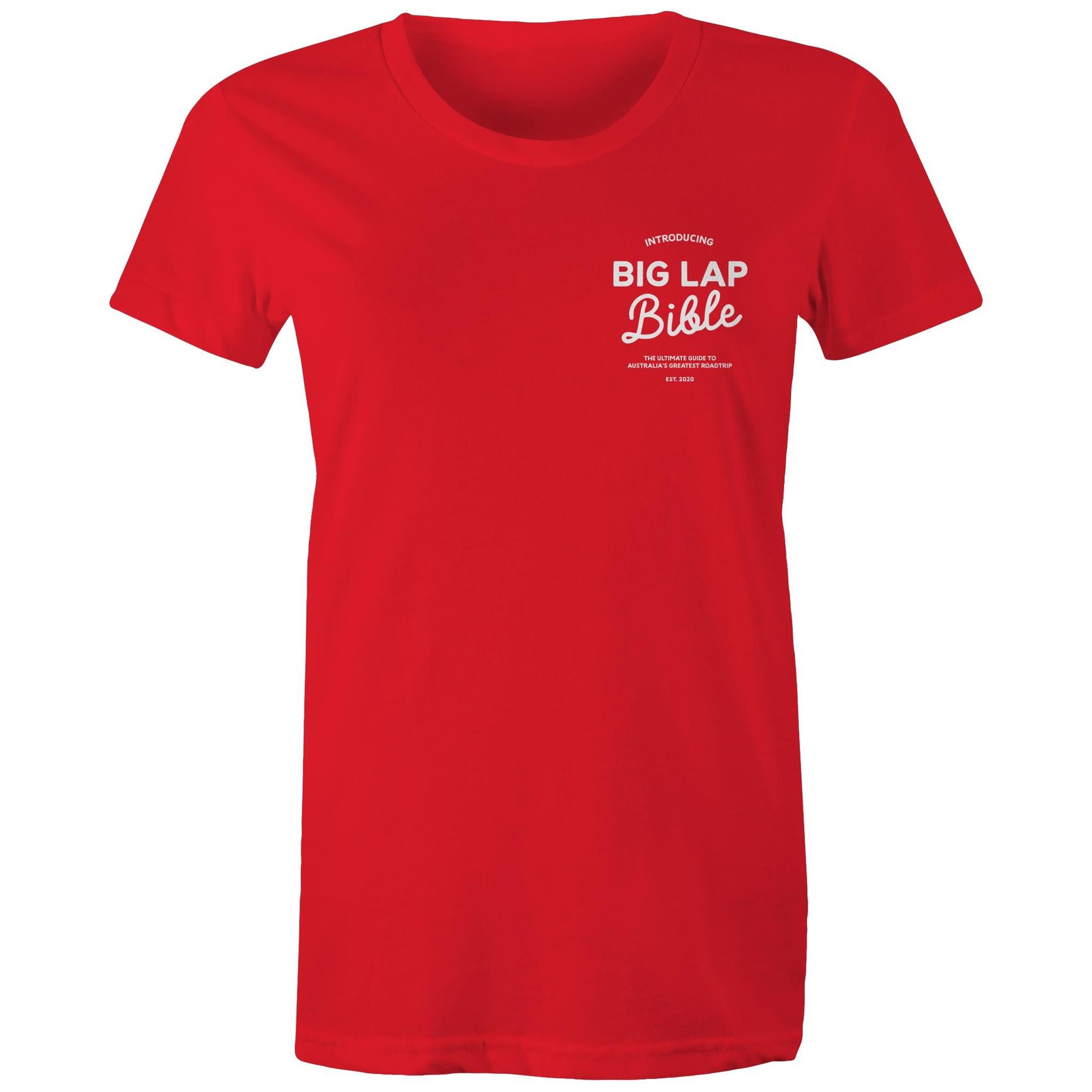 Big Lap Bible Badge - Women's Tee