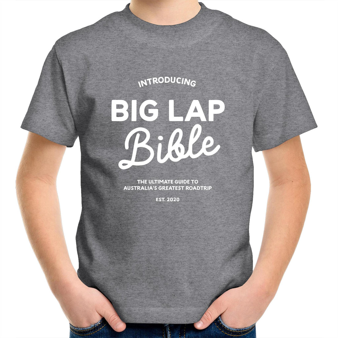 Big Lap Bible Badge - Kids Tee