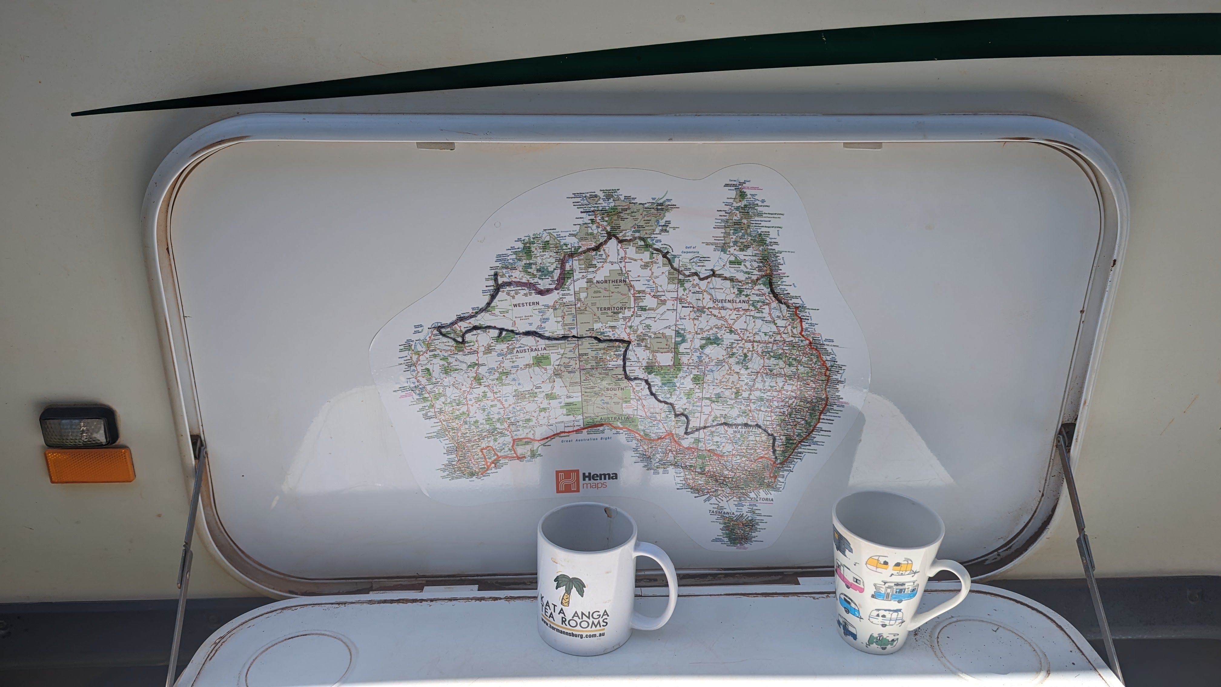 Map of Australia Decal - Medium