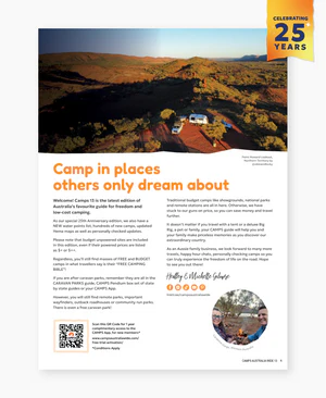 Camps 13 Easy to Read, Campsite photos and larger maps (B4)